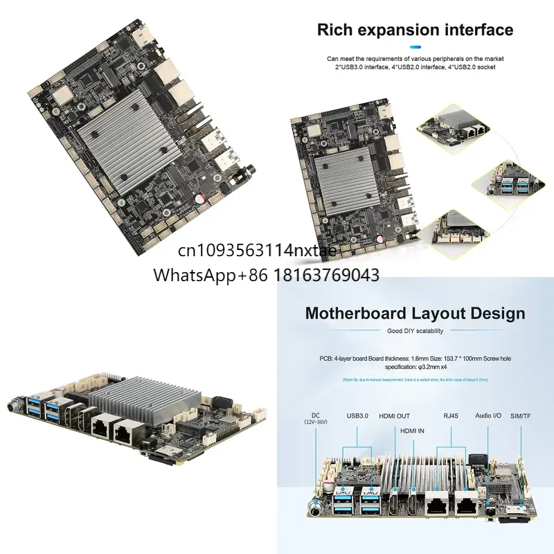 Rk3588 Mini Pc Board - 2026 Горячий год! Материнская плата Rockchip