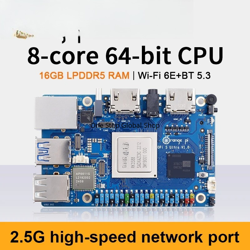 Rk3588 Mini Pc Board - Мини-ПК Orange Pi 5 Ultra с