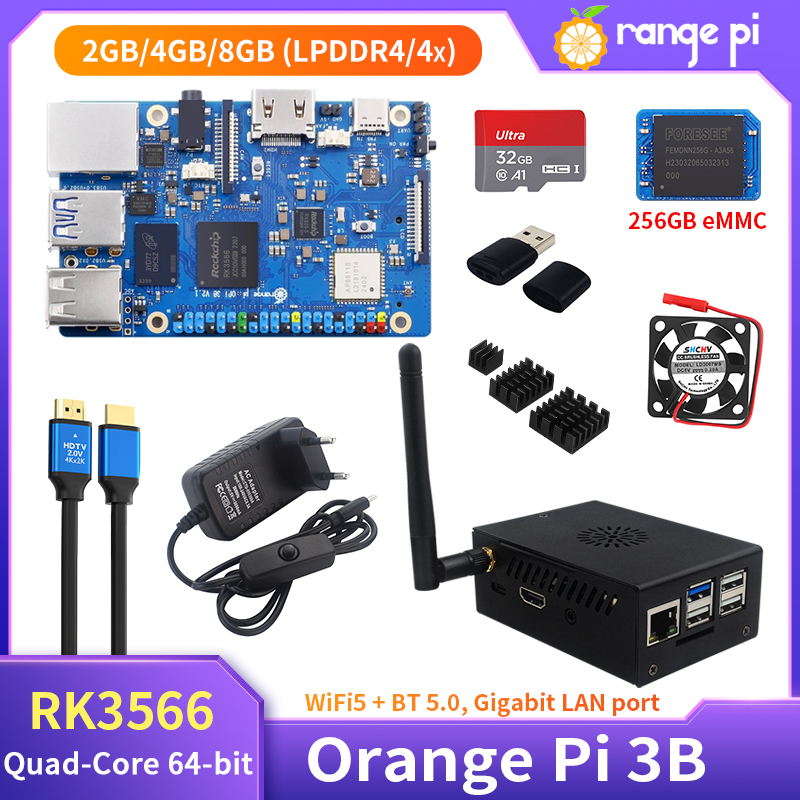 Radxa Rock 5B 16Gb - Одноплатный компьютер Orange Pi 3B с