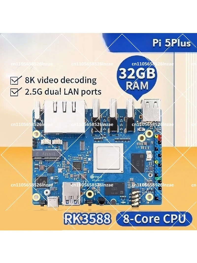 Orange Pi 5 Plus 32Gb - Одноплатный компьютер Orange Pi 5 plus,