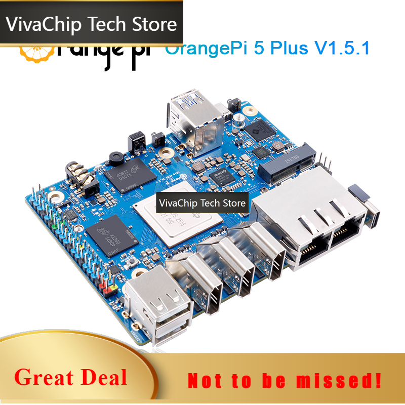 Rk3588 Mini Pc Board - VivaCT Orange Pi5 Plus 16 ГБ