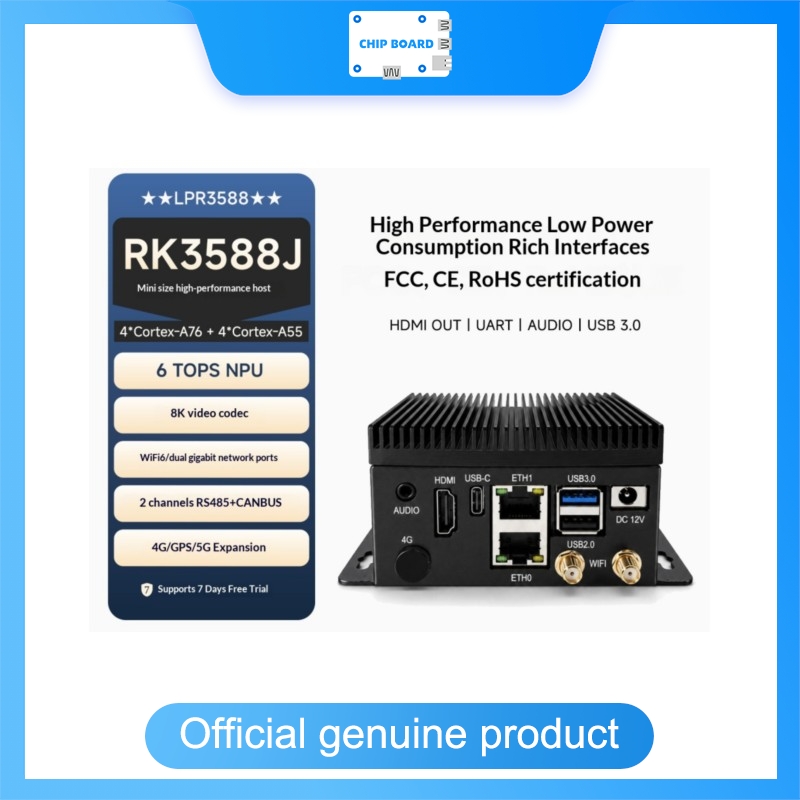 Rk3588 Mini Pc Board - Промышленный мини-ПК Neardi Pi4 RK3588, компьютер