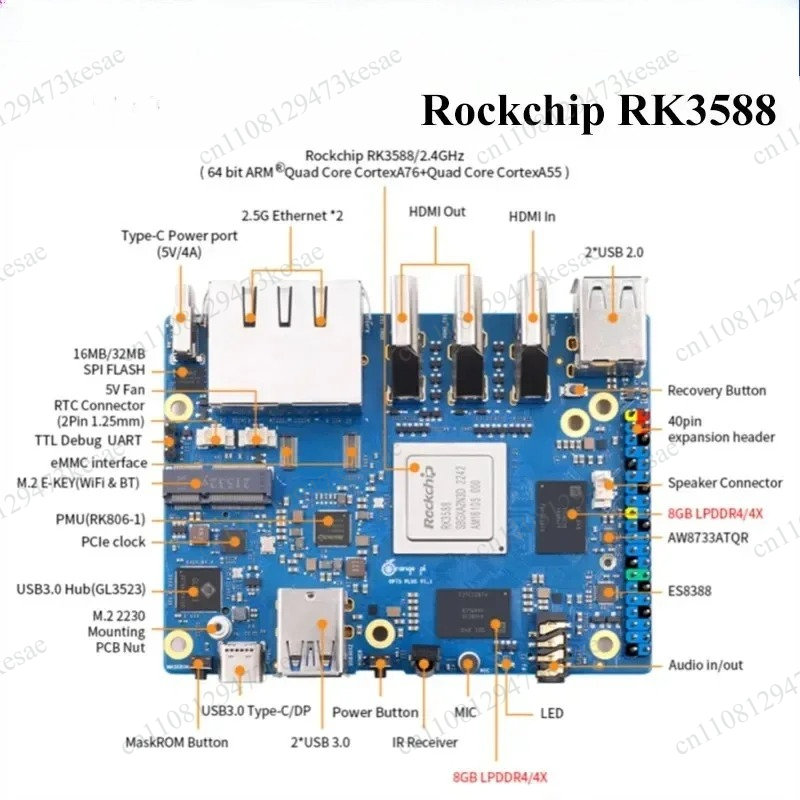 Orange Pi 5 Plus RK3588 SBC 16 – обзор и цена Rk3588 Mini Pc Board