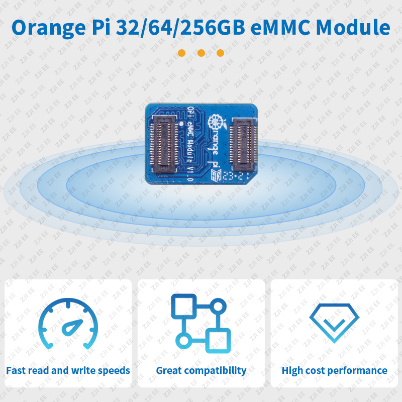 Модуль EMMC Orange Pi 32 ГБ 64 – обзор и цена Orange Pi 5 Plus 32Gb