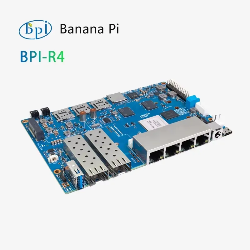Плата маршрутизатора Banana Pi – обзор и цена Bananapi Bpi R4 Wifi 7