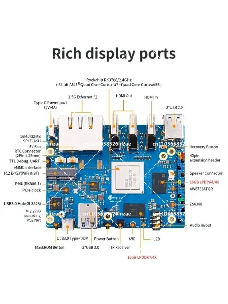 Одноплатный компьютер Orange P – обзор и цена Orange Pi 5 Plus 32Gb