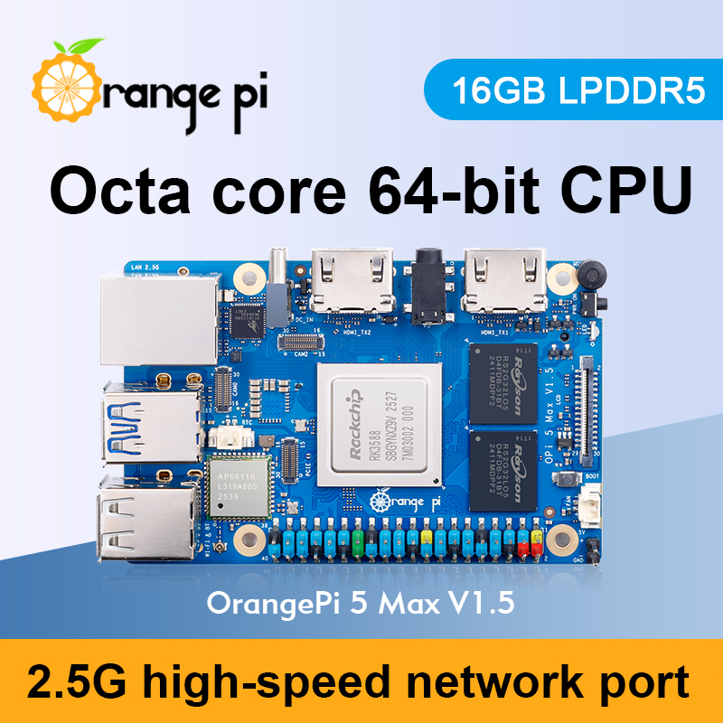 AvaCoreOrange Pi 5 Max 16GB V1 – обзор и цена Rk3588 Mini Pc Board