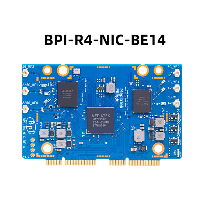 Плата для разработки Banana Pi – обзор и цена Bananapi Bpi R4 Wifi 7