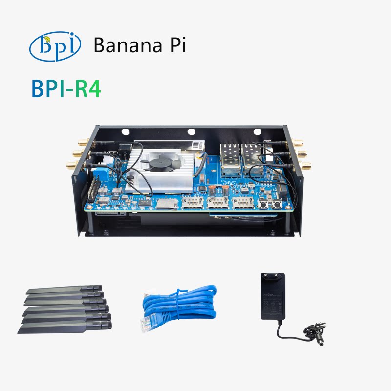 Комплект платы разработки марш – обзор и цена Bananapi Bpi R4 Wifi 7