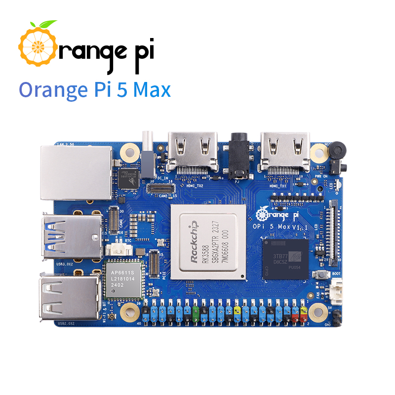 Orange Pi 5 Max LPDDR5 Rockchi – обзор и цена Orange Pi 5 Max Rk3588