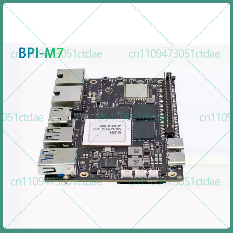 Компьютер на базе одной платы  – обзор и цена Banana Pi Bpi M7 Rk3588